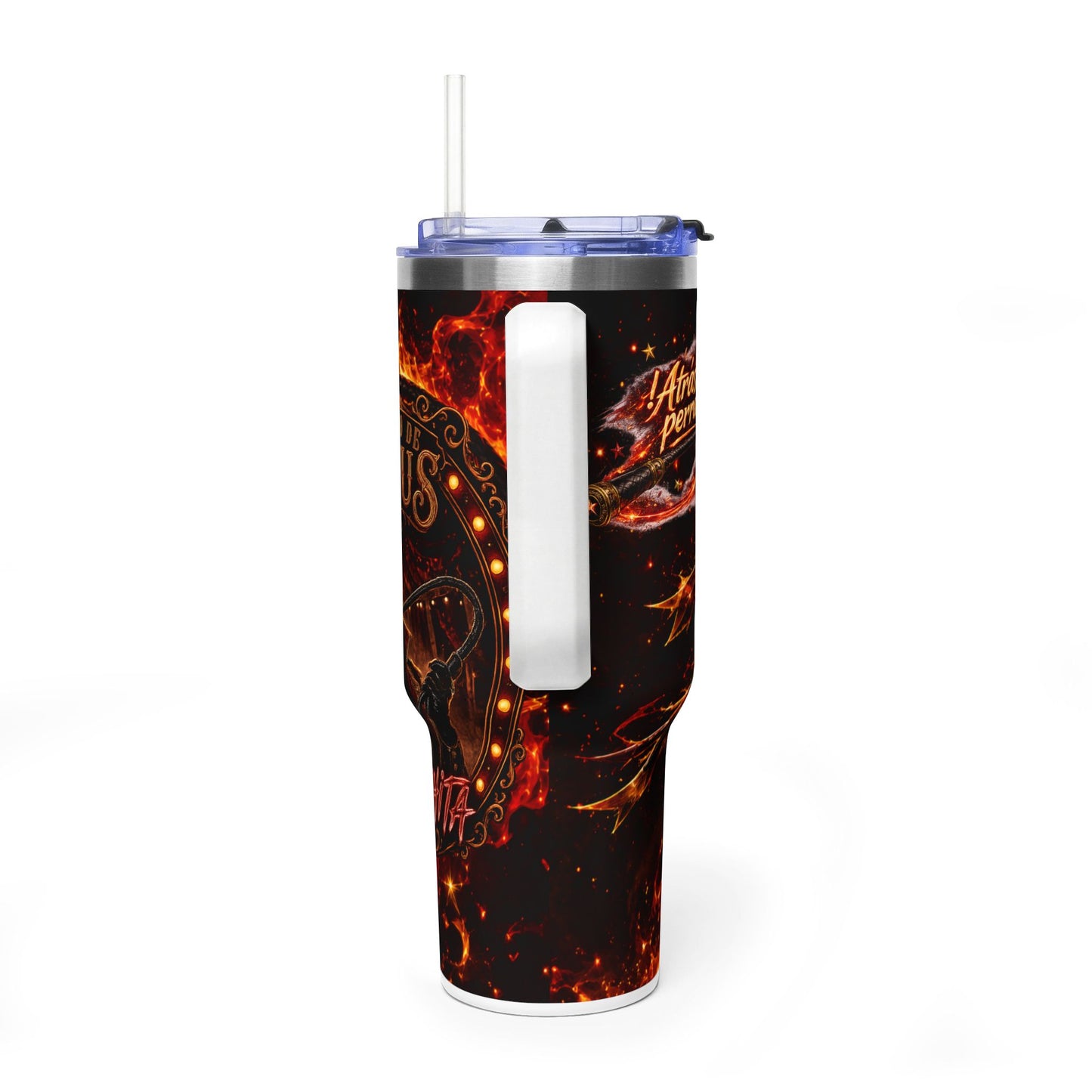 Vaso Térmico 40 oz #Parchita – La Domadora de las Perras | El Circo de Venus | Edición Oficial