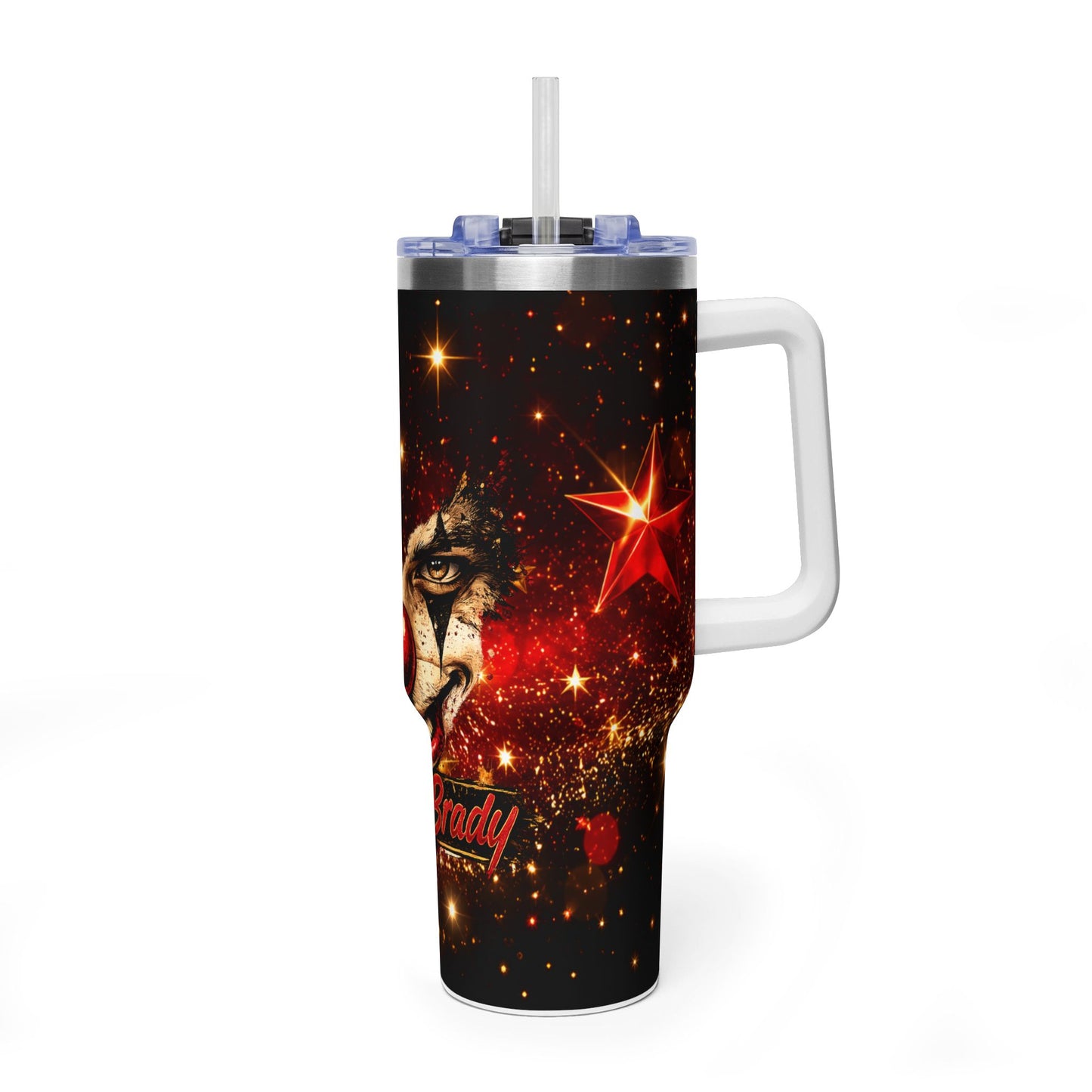 Vaso Térmico 40 oz #TeamBrady – El Circo de Venus | Edición Oficial