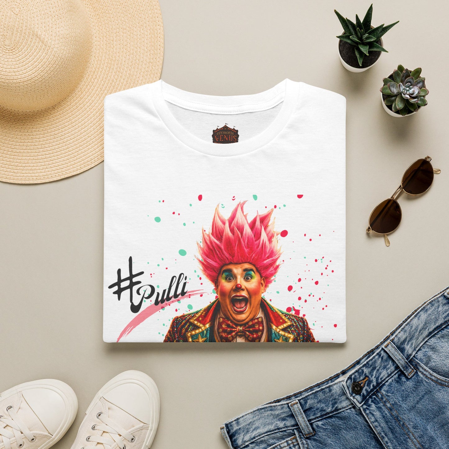Camiseta Unisex Oficial #PulliLaMáquina | El Circo de Venus