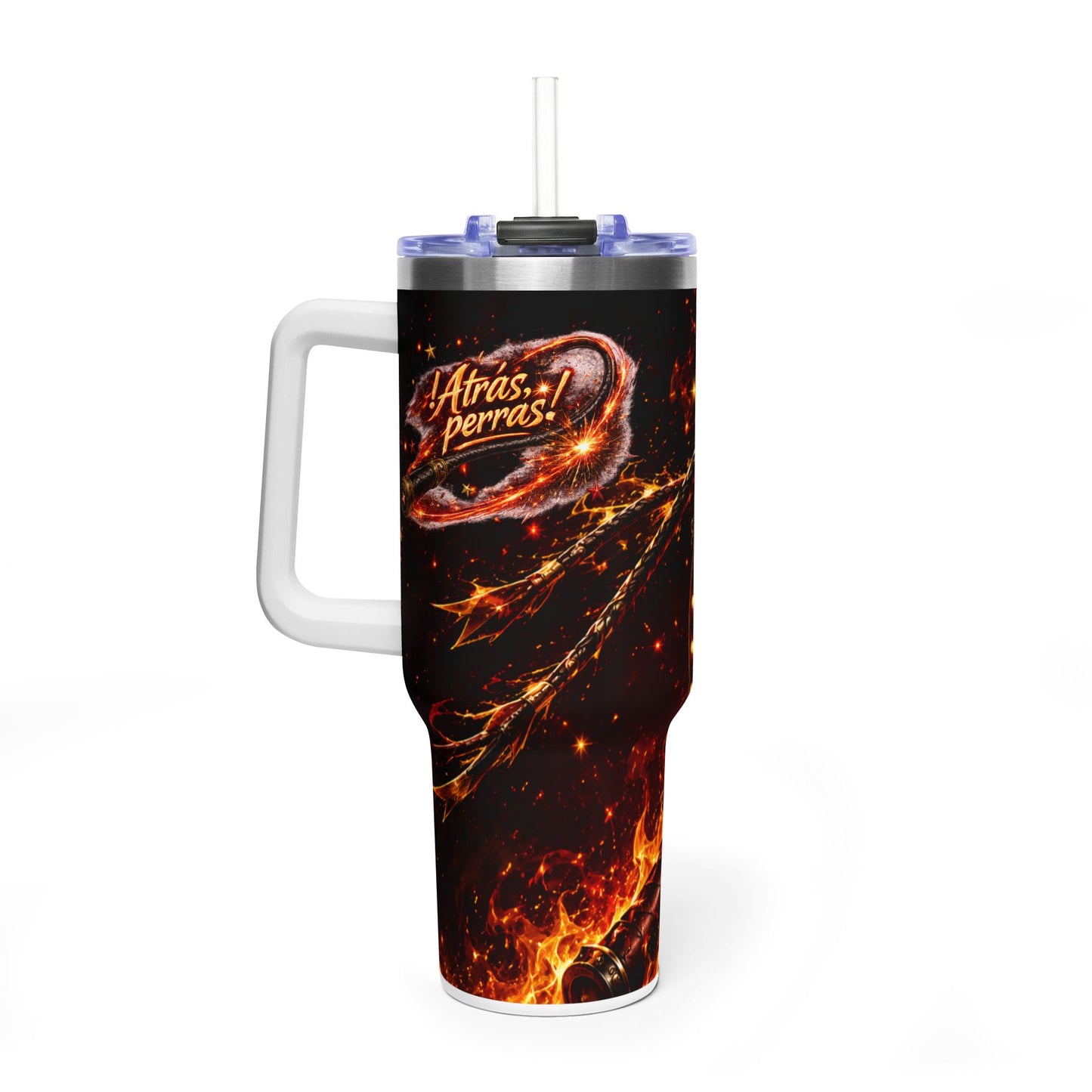 Vaso Térmico 40 oz #Parchita – La Domadora de las Perras | El Circo de Venus | Edición Oficial