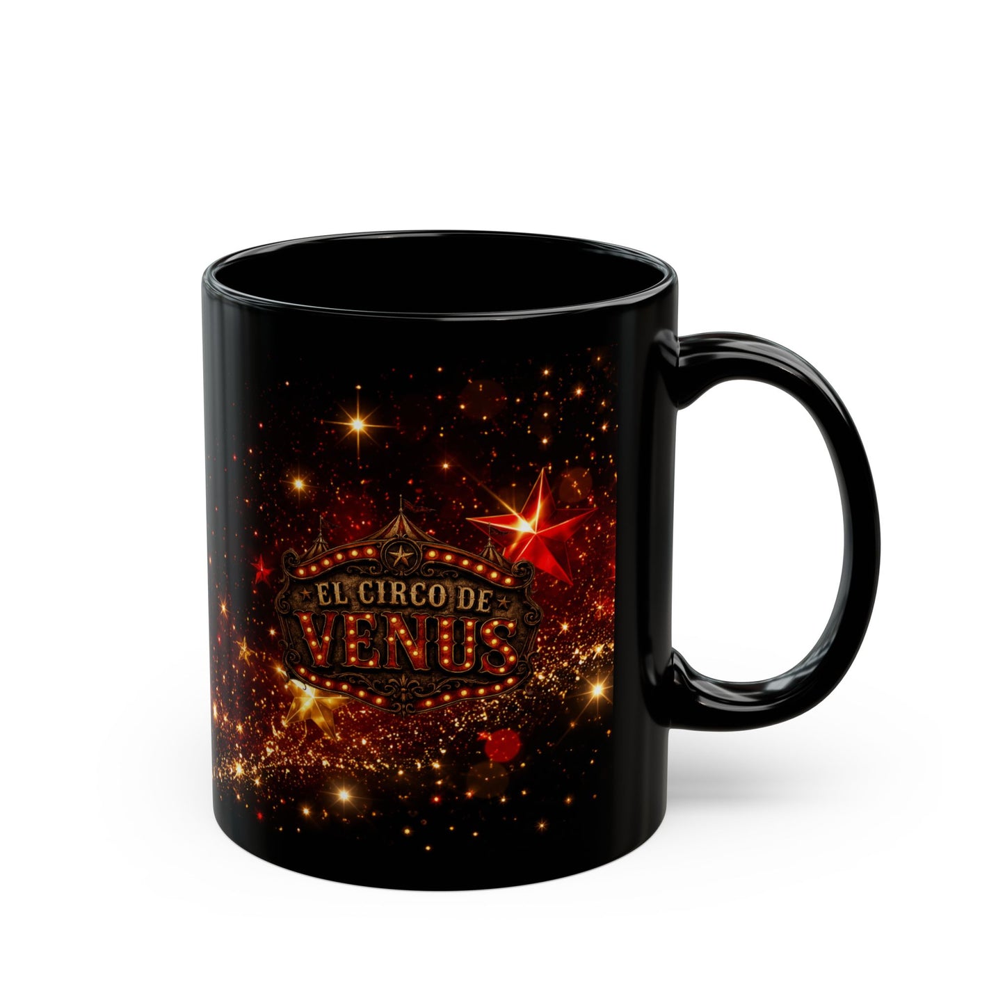 Taza Negra #TeamBrady – El Circo de Venus | Edición Oficial 11 oz