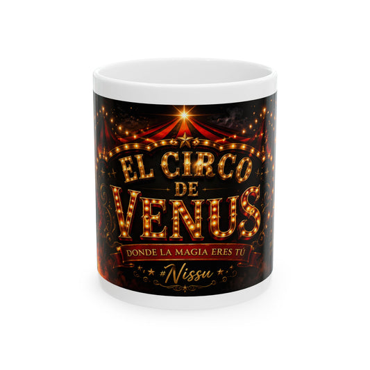 Taza Oficial de Venus – El Circo de Venus | Edición Coleccionista ☕🎪
