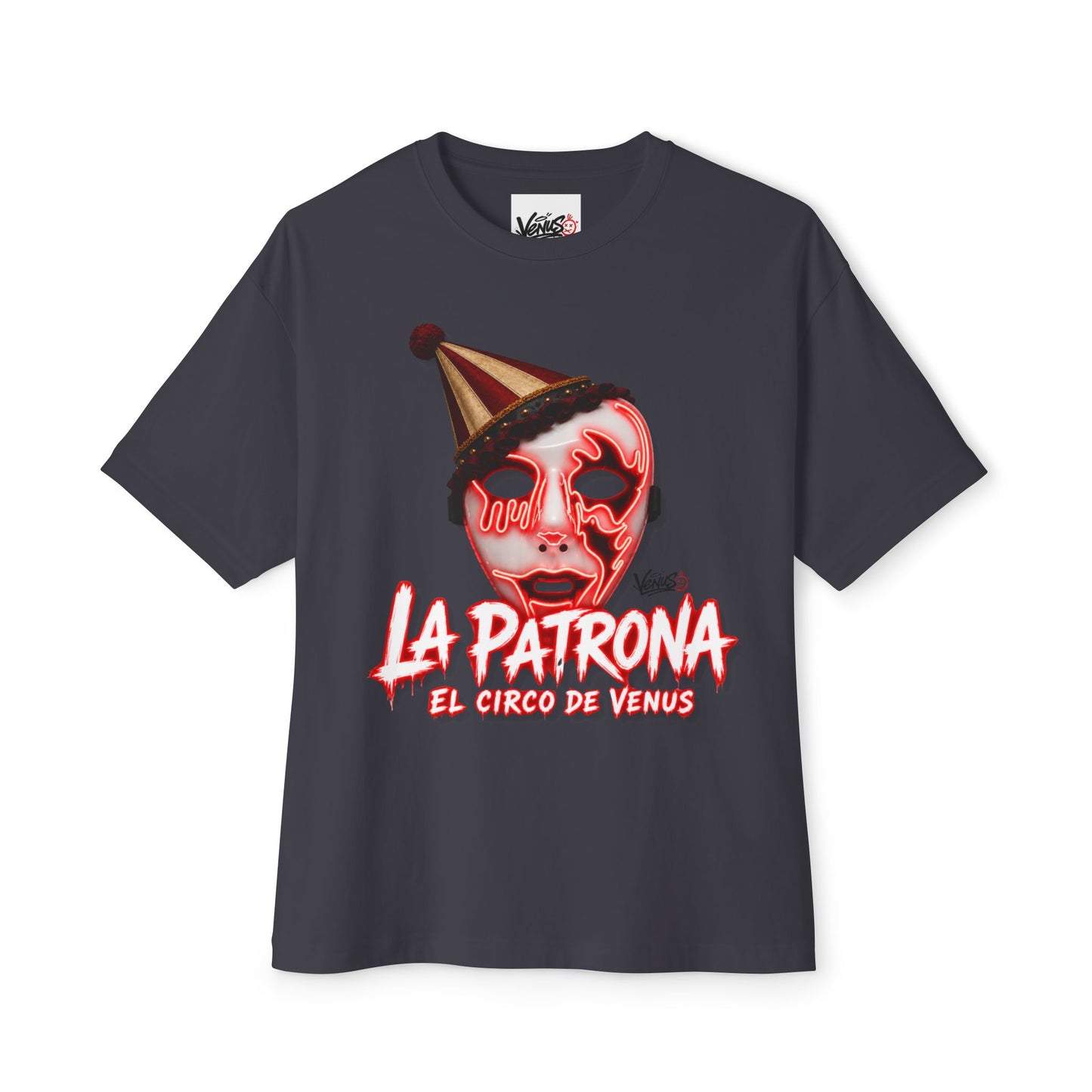 La Patrona Tee — Horror Clown Graphic T-Shirt