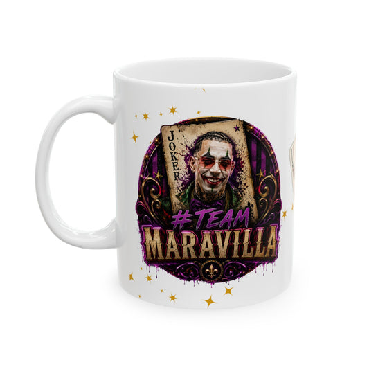 Taza Oficial #TeamMaravilla – El Circo de Venus | Edición de Colección 11 oz