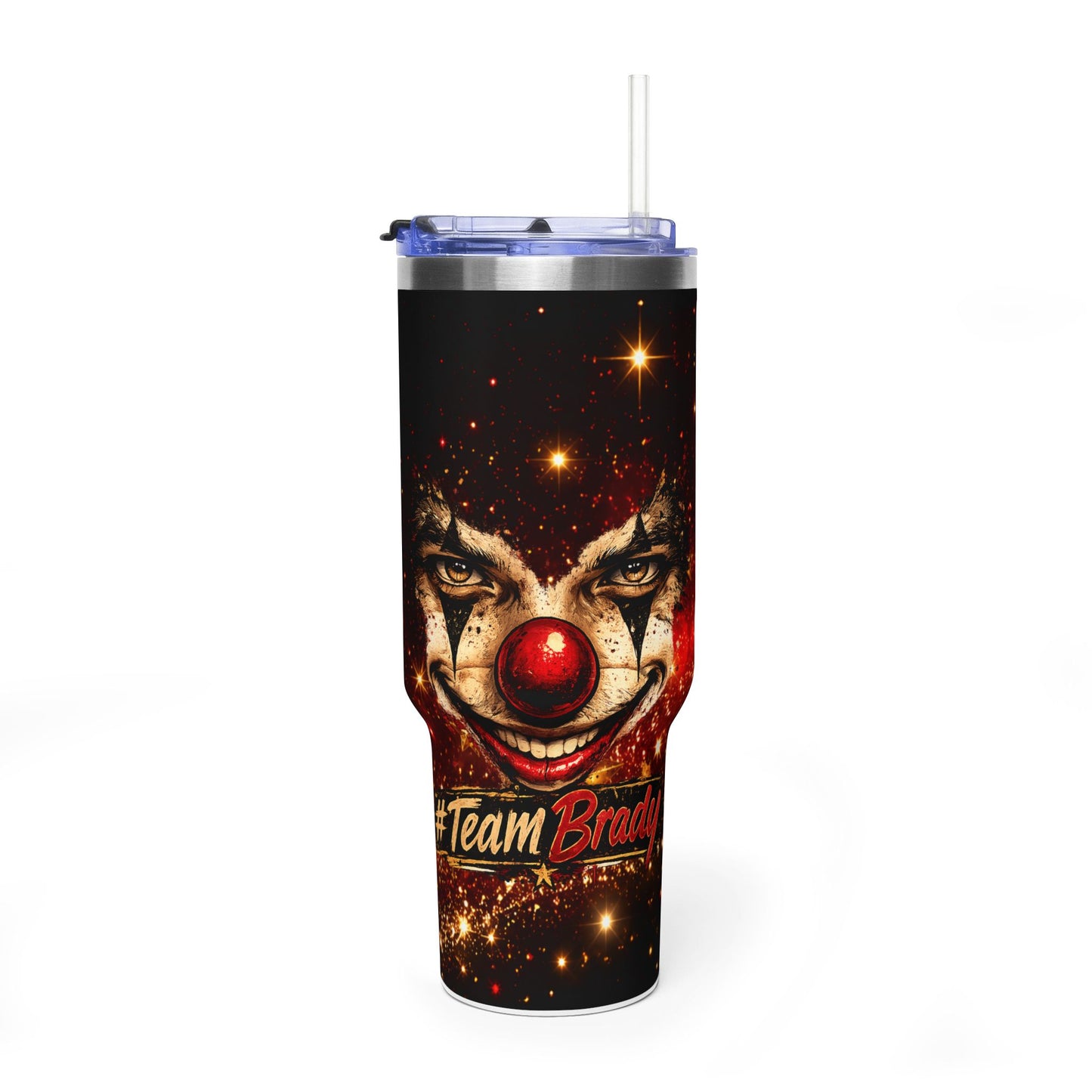 Vaso Térmico 40 oz #TeamBrady – El Circo de Venus | Edición Oficial