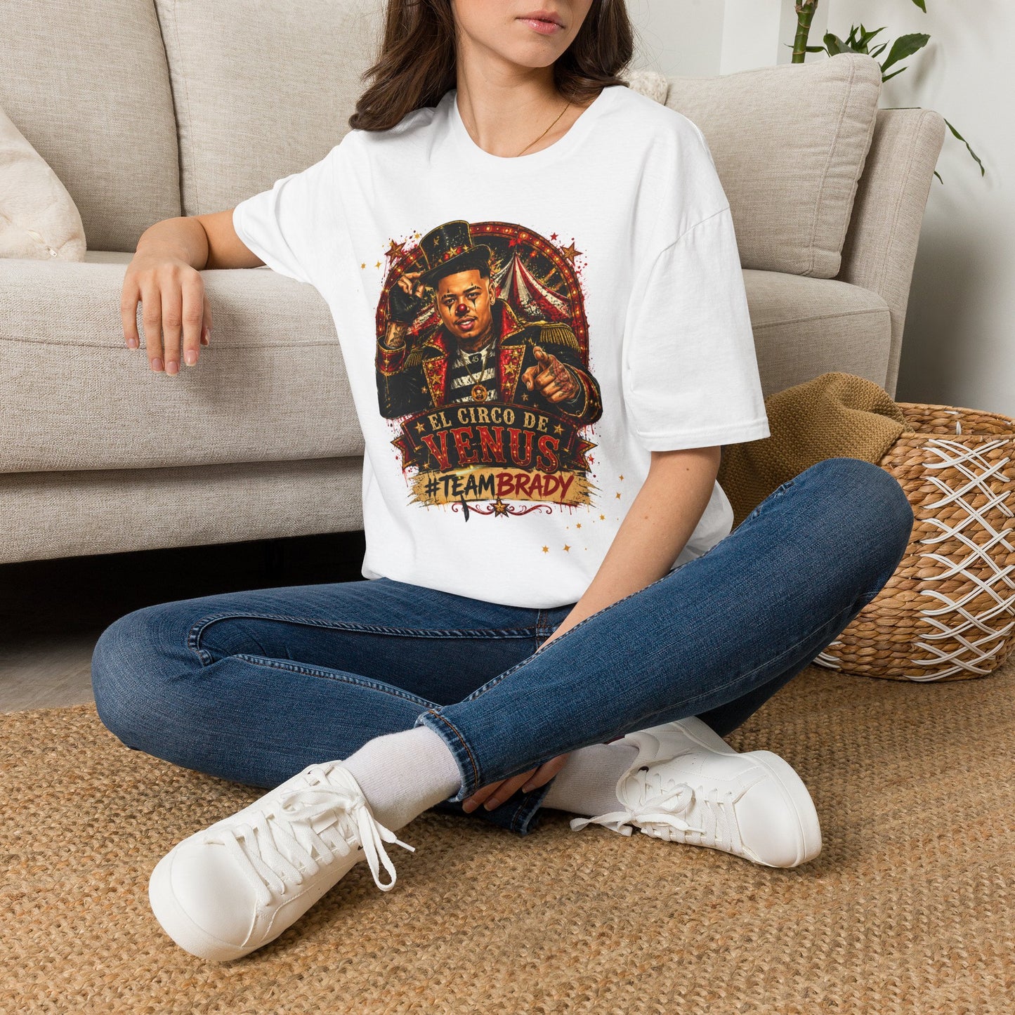 Camiseta Unisex #TeamBrady – El Circo de Venus | Edición Oficial