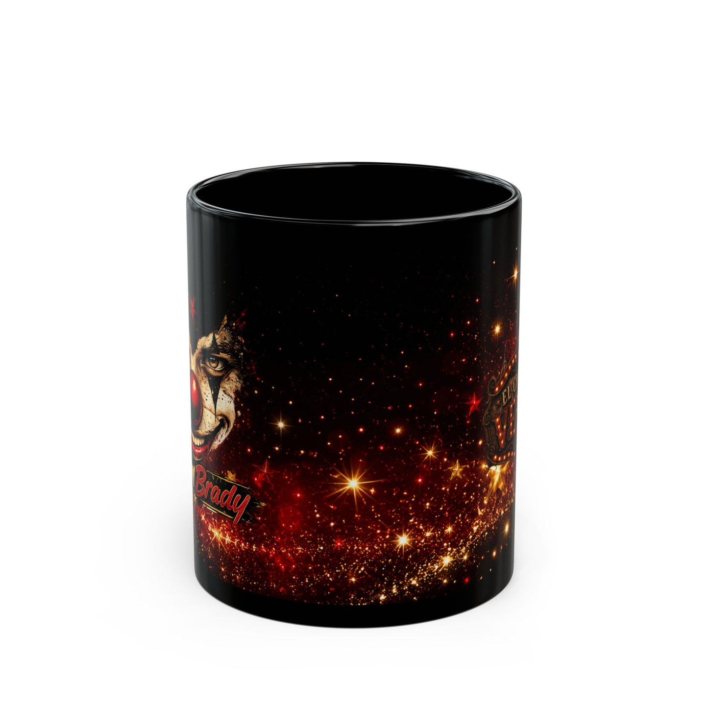 Taza Negra #TeamBrady – El Circo de Venus | Edición Oficial 11 oz