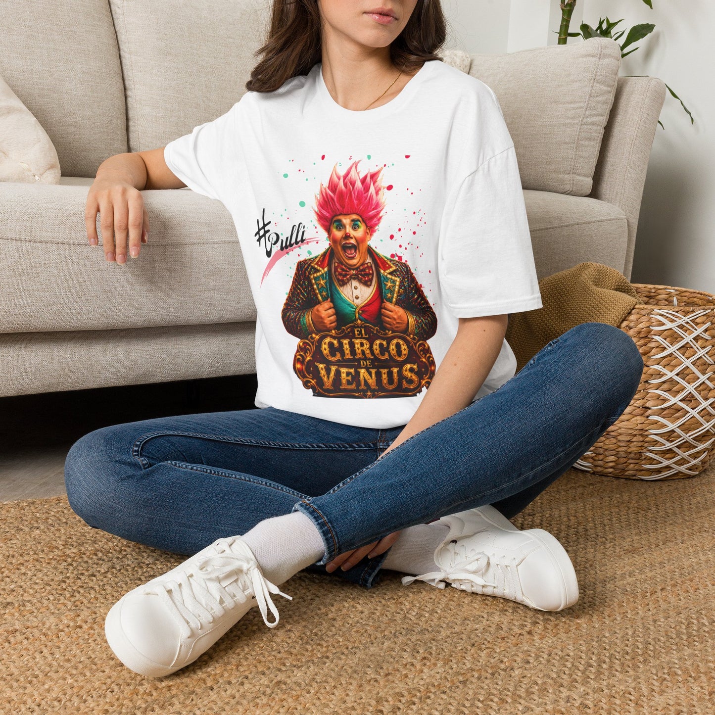 Camiseta Unisex Oficial #PulliLaMáquina | El Circo de Venus