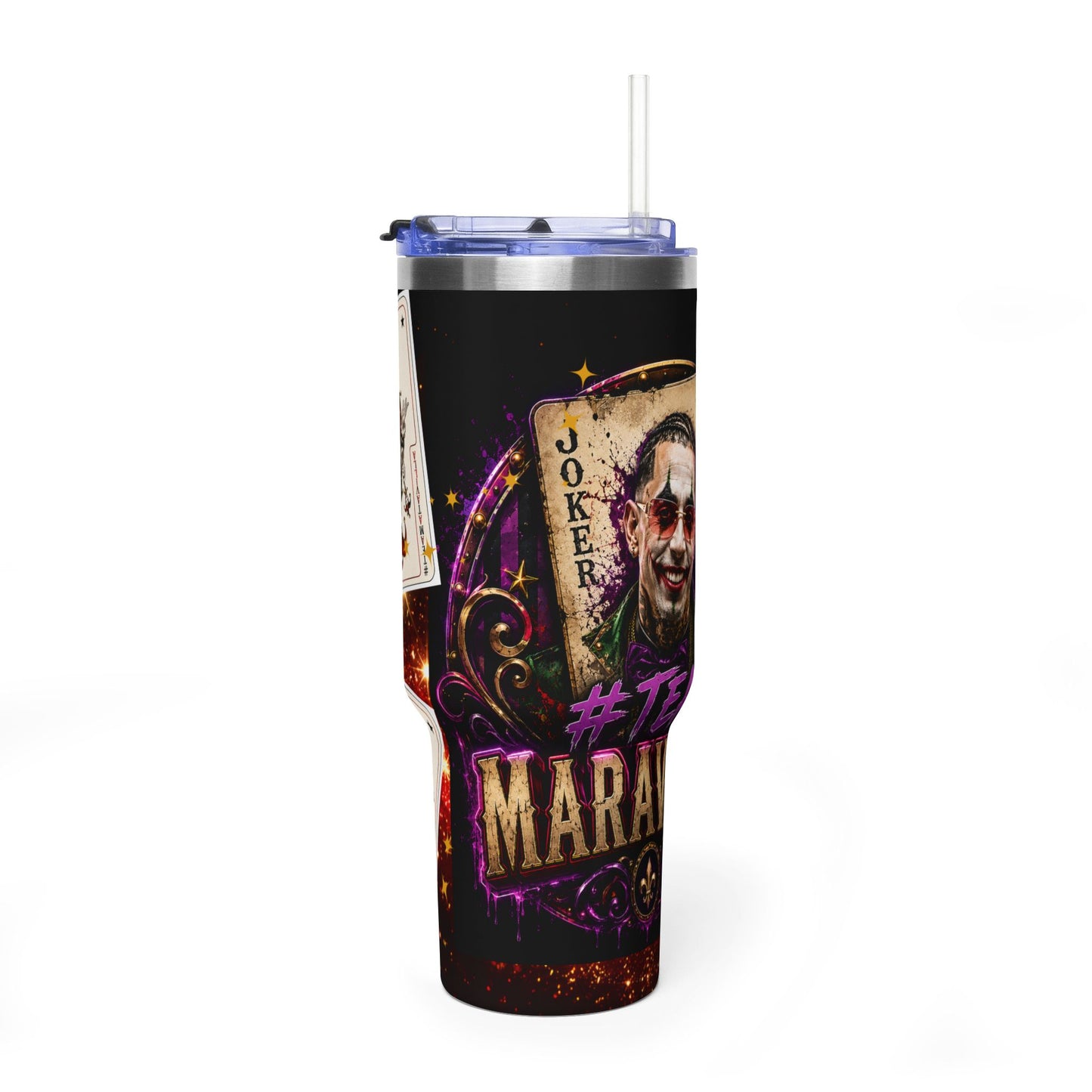 Vaso Térmico 40 oz #TeamMaravilla – El Circo de Venus | Edición Oficial