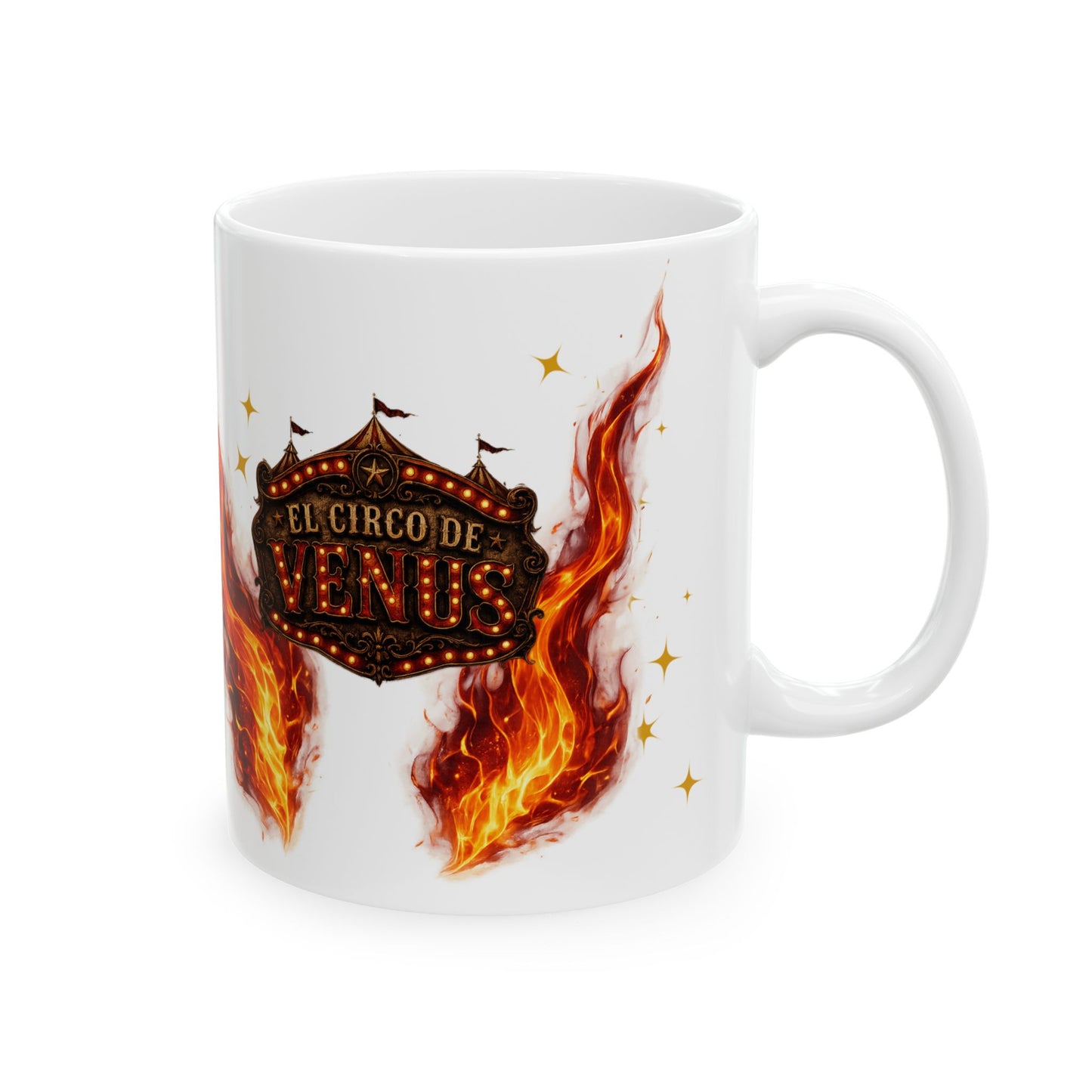 Taza Oficial #TeamPaoly – El Circo de Venus | Edición Coleccionista ☕🎪✨