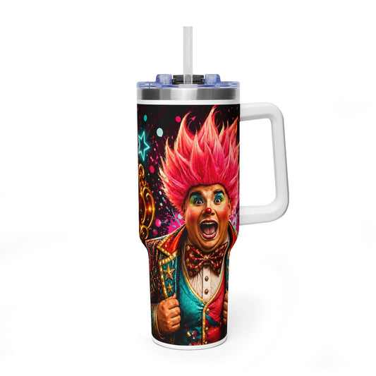 Vaso Térmico 40 oz #PulliLaMáquina – El Circo de Venus | Edición Oficial