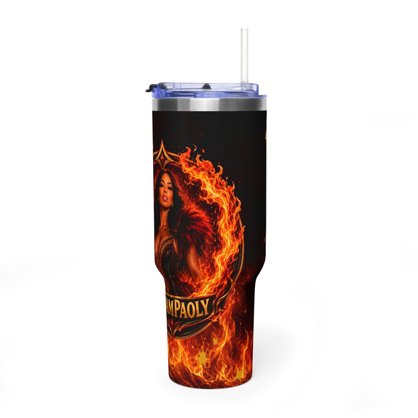 Vaso Térmico 40 oz #TeamPaoly – Edición El Circo de Venus 🎪✨