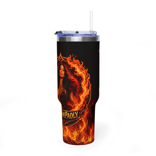 Vaso Térmico 40 oz #TeamPaoly – Edición El Circo de Venus 🎪✨