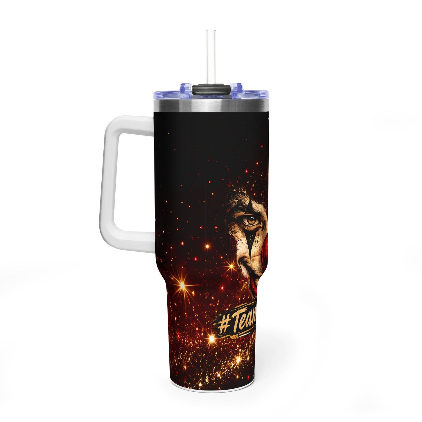 Vaso Térmico 40 oz #TeamBrady – El Circo de Venus | Edición Oficial